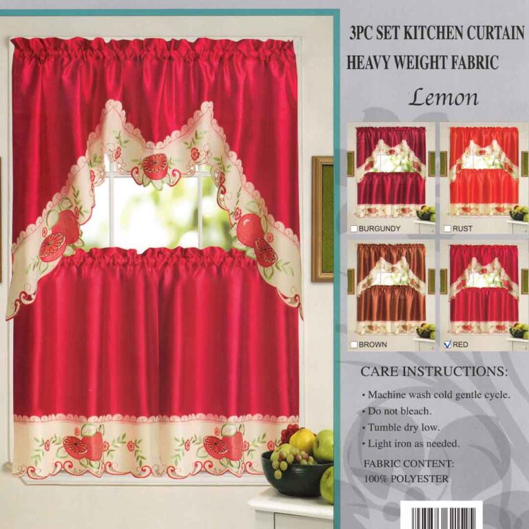 Fashion Lifestyle Lemon Kitchen Curtain Miguel Moses